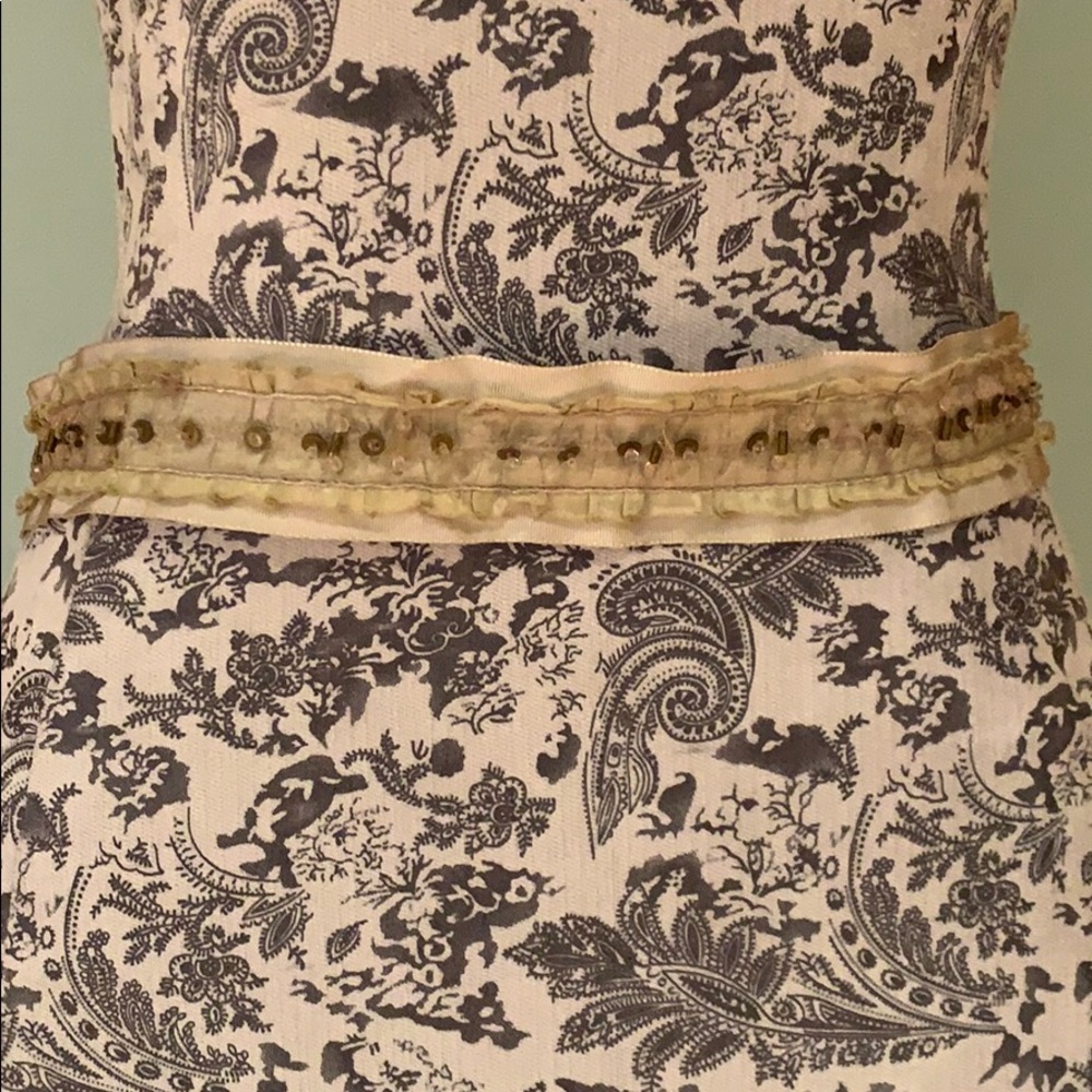 Tie gemmed brown belt from Hollister